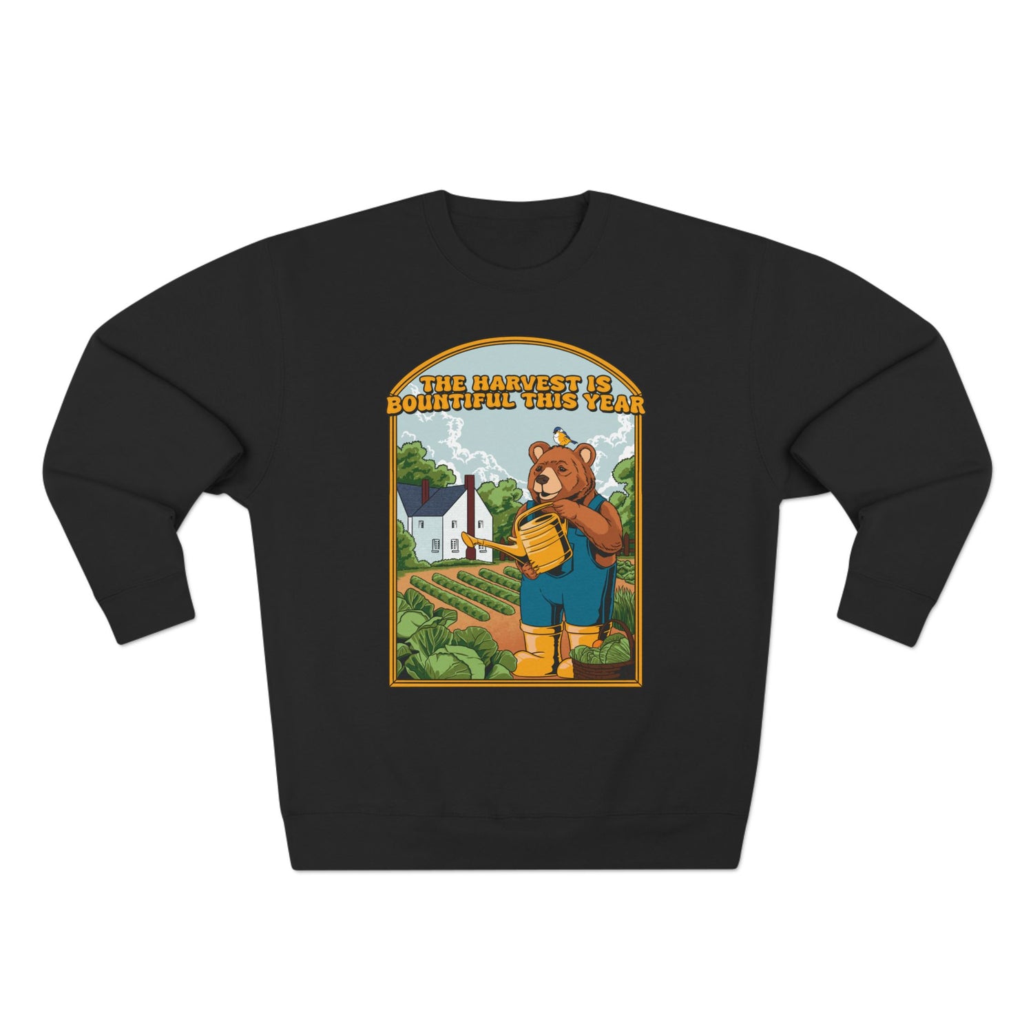 The Harvest Is Bountiful This Year Bear Sweatshirt