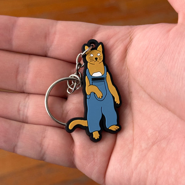Meowdy Keychain